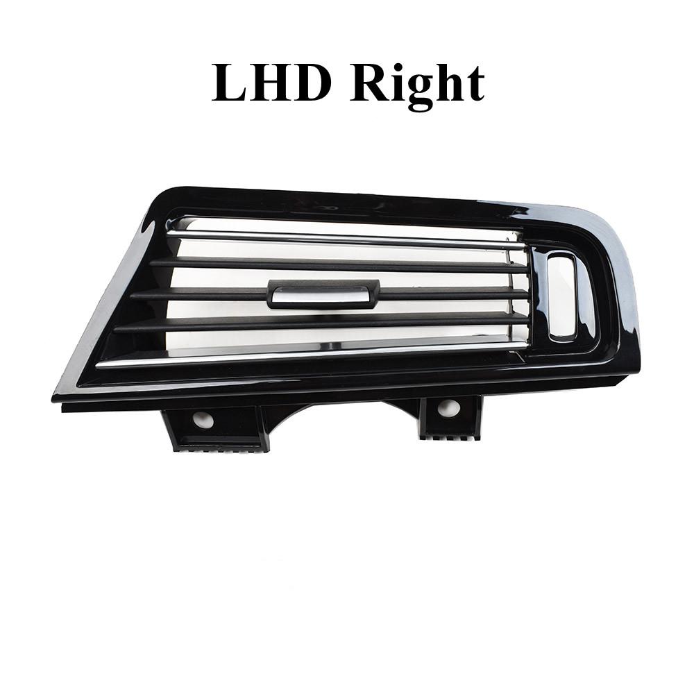 Хромированная черная передняя консоль, решетка кондиционера переменного тока, вентиляционное отверстие для BMW 5 серии F10 F11 520i 525i 528i 530i