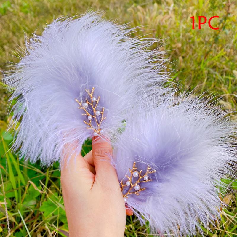 1 шт. Белое перо феи боковая заколка новая заколка для волос аксессуар для волос для девочки украшения для волос свадебная шпилька тиара заколки