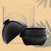 Round Ice Ball Mold 6cm Shape Bourbon Non-stiky Leakproof Cocktails Ball Whiskey Brandy Party