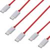 Lot of 3 USB-C USB-C 1m Fast Charging Cables for OnePlus 11-10 Pro-8 Pro-8-7T Pro-6T-5T-Nord CE 3 Lite-Nord CE 2-Nord 2T Phonillico®