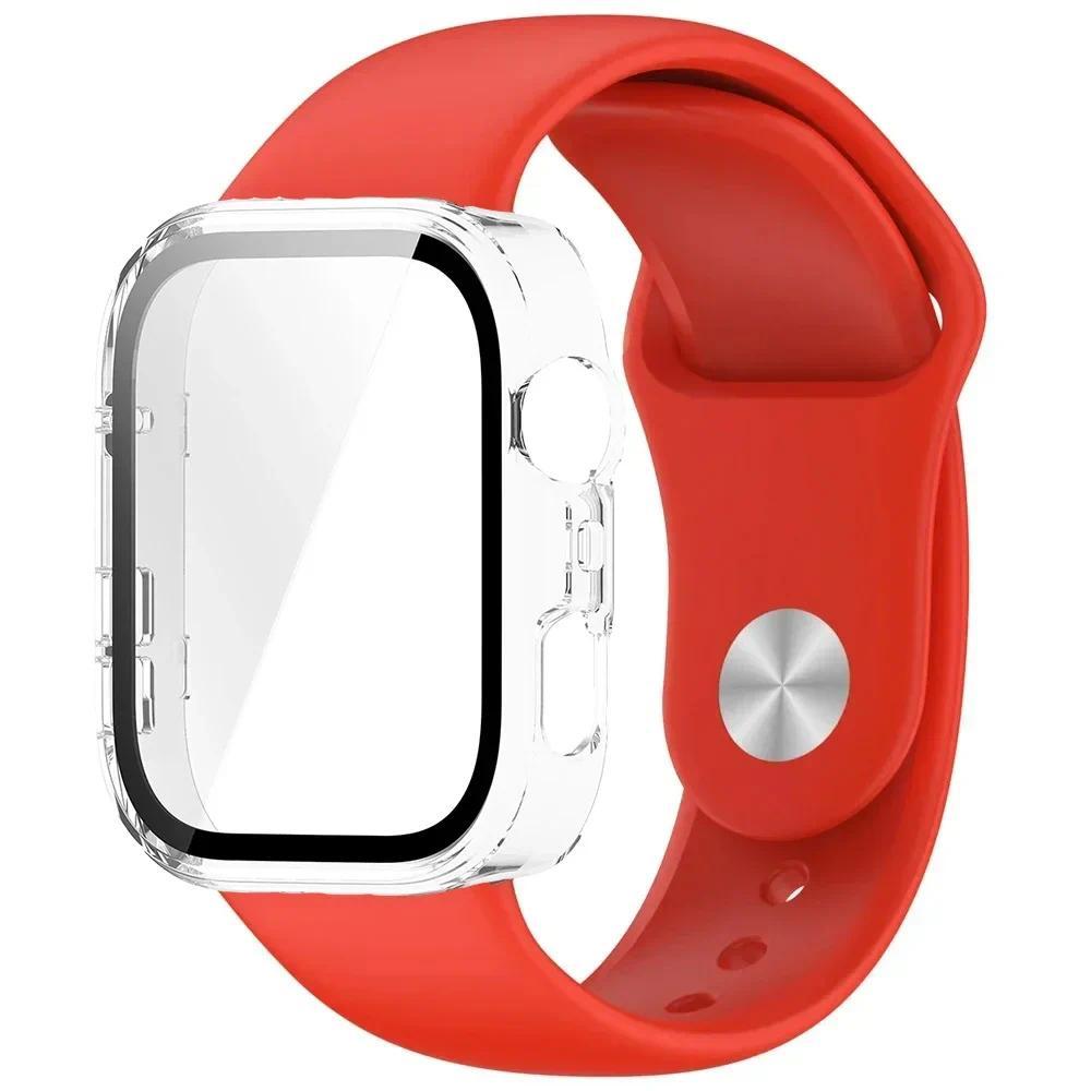 Для Huawei Watch Fit 3 Fit 4 Fit 4 Pro PC-кейс с силиконовым ремешком Спортивный браслет Интегрированная защитная крышка Комплект для замены