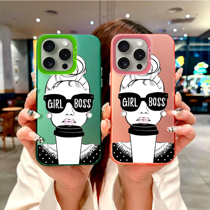 Крутая девушка-босс · Модный стиль" Модный чехол для серии vivo.vivo Y93,vivo Y17,vivo Y20,vivo Y32,vivo S16,vivo S12,vivo Y01,vivo S10e,Y38...