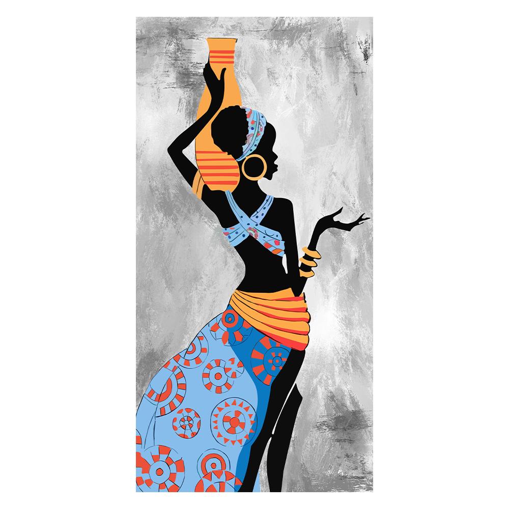Африканская Чернокожая Женщина Холст Живопись Винтажное Настенное Искусство Отпечатки Фигур Для Гостиной Дома Комнаты Настенные Декоративные Картины