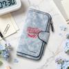 Vintage Dark Long Wallet Multi Card Slots Purse Casual Daily Portable Money Holder