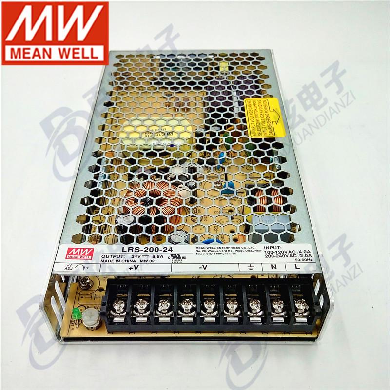 Блок питания Mingwei серии LRS 100W-350W AC 220V в DC 5V/12V/24V для NES/S