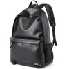 PU Leather Business Town PU Large Business Black Backpack, Men's Backpack, Rucksack, Backpack, Leather, Multi-functional, Carry-on,