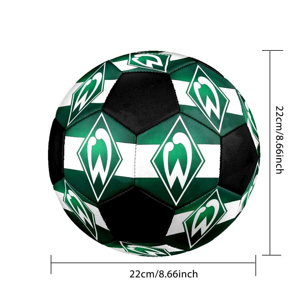 1PC SVW size 5 soccer ball PrahaIndoor Soccer Ball Colorful All Ages Machine Stitched PVC Competition Ready Durable High-Bounce