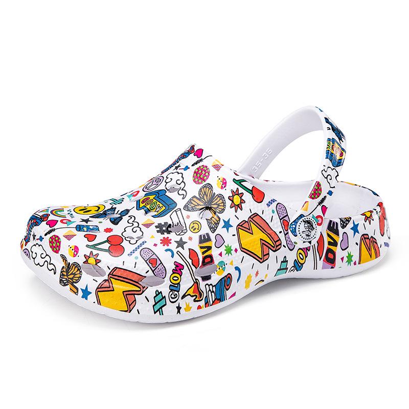 Унисекс кроксы 2024 года для трансграничной торговли: Новые мужские и женские тапочки-сандалии