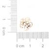Mix Color Metal Flower Petal End Spacer Hallow Beads Caps Charms Bead Cups For Jewelry Necklace Making Supplie