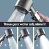 Multi-Functional One-Button Adjustment High Pressure Massage Shower Head Hose