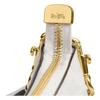 Coach Сумка через плечо Teri 25, средняя, женская, из искусственной кожи, с микрологотипом бренда, съемным плечевым ремнем, цвет Меловой-Белый CV933-IMXU5