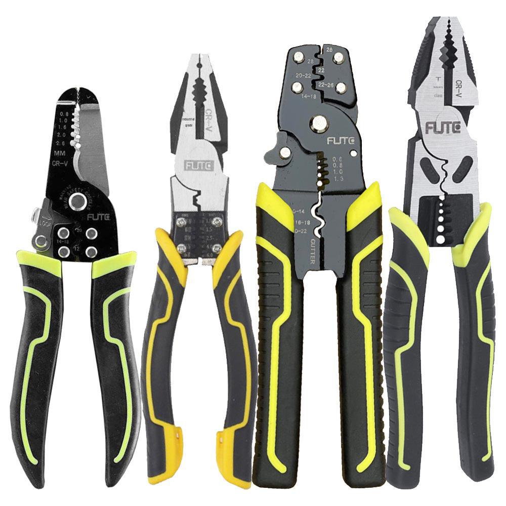 Многофункциональные острогубцы для зачистки и обжима проводов электрика