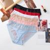 Women Floral Lace Seamless Panties Mid Waist Hip Lifting Briefs Underwear  Hollow Out Underpants