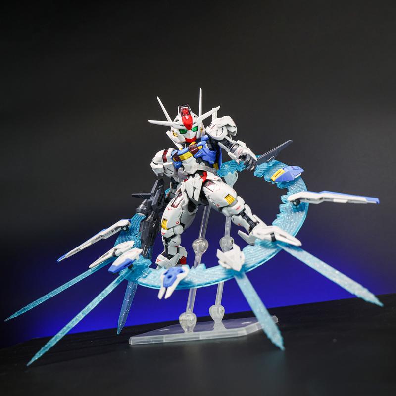 Q Новая Версия 1/144 Supa-Mgsd Воздушный Мобильный Костюм Ведьма Из Меркурия Модель для Сборки Набор Фигурок Коллекционные Игрушки