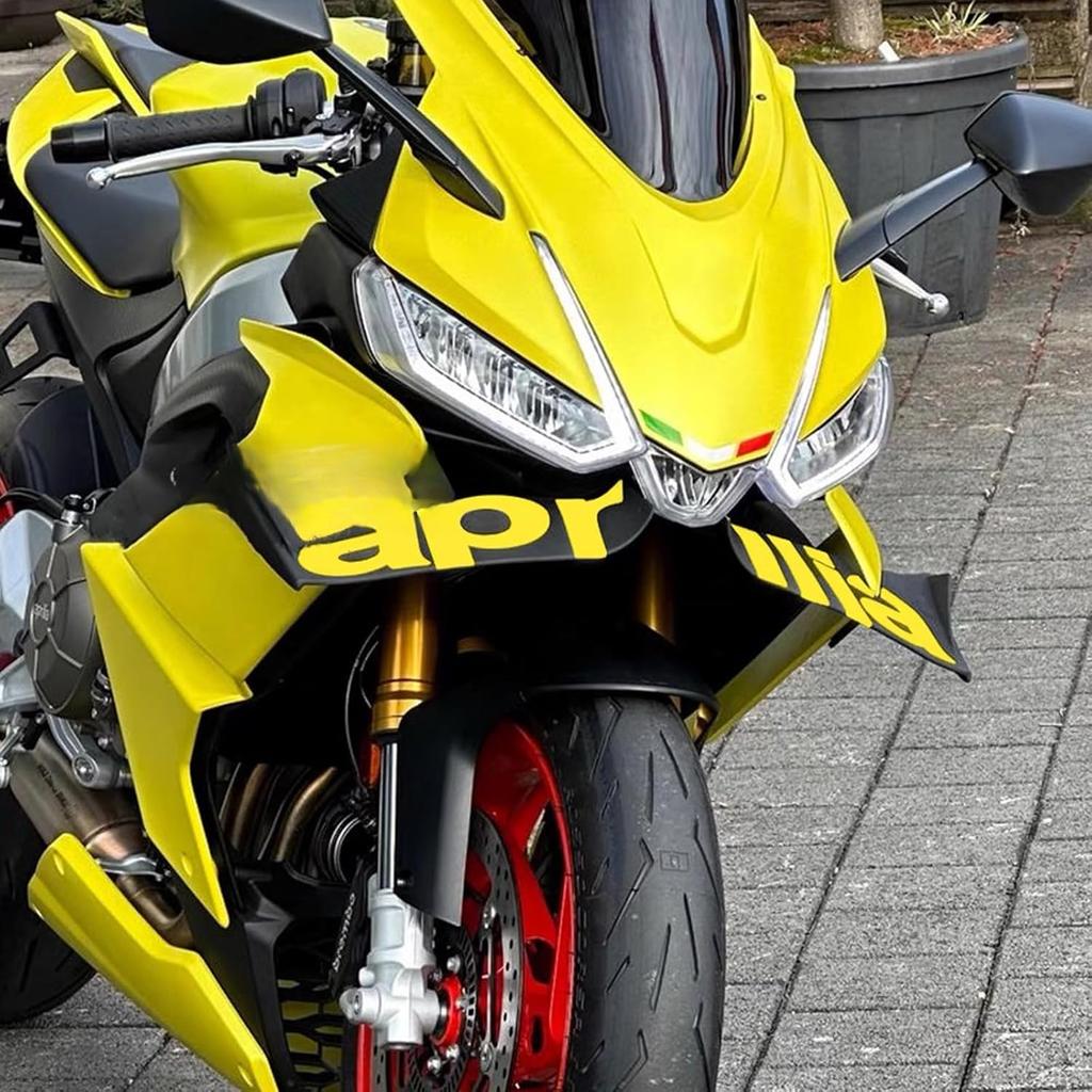 for RS660 rs 660rs660 2021-2023 New Motorcycle 5 Colors Winglet aerodynamic Wing kit Spoiler Accessories (Carbon Fiber)