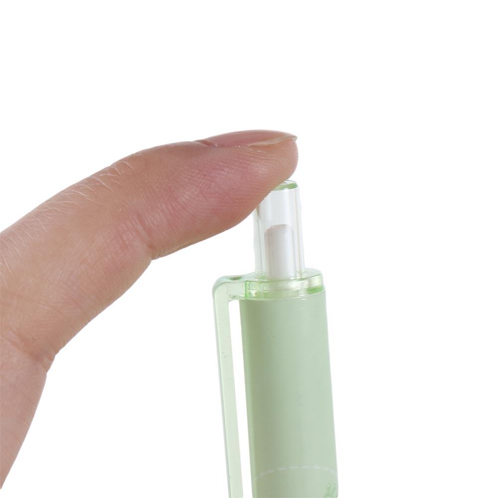 Press Student Stationery Push Gel Pen Sign Pen Neutral Pen Black Ink Pens Frog Manual Gel Pens