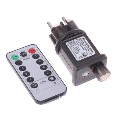 Eu Plug AC 220V to 31Vdc 6W 8 функциональный с пультом дистанционного управления Selv светодиодный драйвер лампы переключатель адаптер IP44 водонепроницаемый лазерное освещение