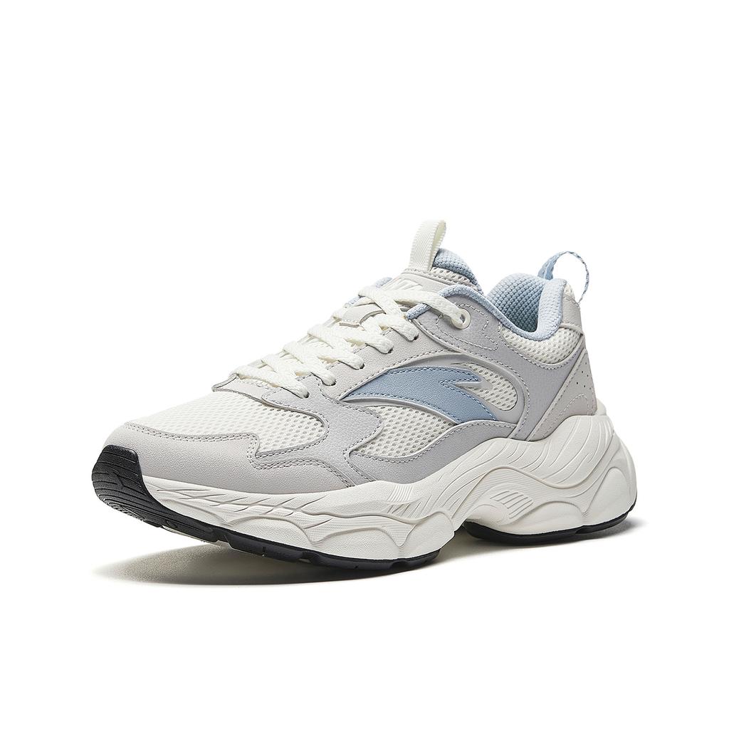 Anta Chunguang Ретро Толстая подошва Универсальные Увеличивающие рост Легкие Дышащие Для работы Спорт Низкий верх Повседневная обувь Детская Повседневная обувь 922548832-1