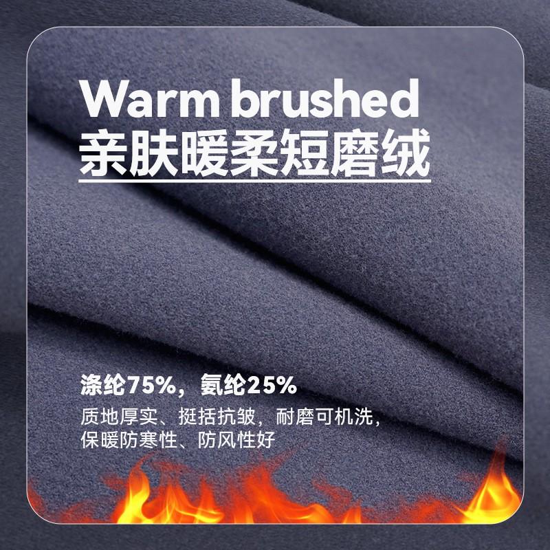 Womens High-Waist Warm Fleece-Lined Yoga Pants With Butt-Lifting Cut Winter Workout