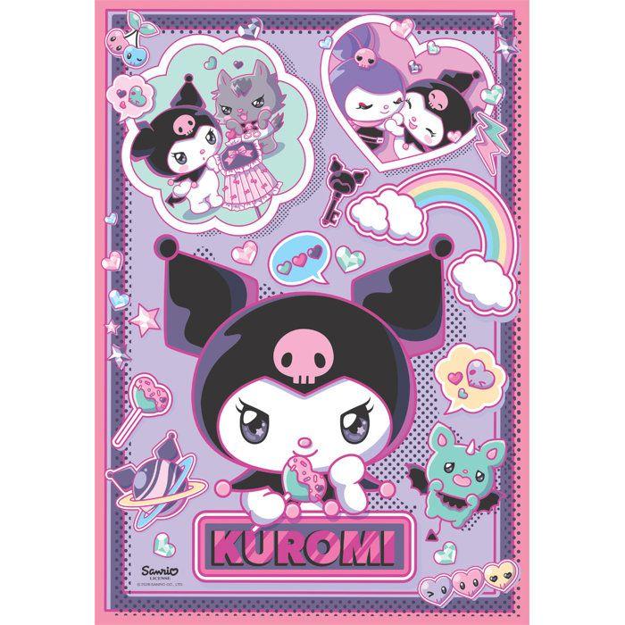 Puzzle 1000 pieces - Clementoni - Kuromi - Des 14 ans