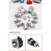 Flexible Plum Clamp Coupler D35 L50 shaft size Jaw cCupling 6/8/10/12/14/16/19mm D35L50