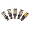6 шт. Светодиодные лампы T15 W16W 921 912 T16 T10 902 45SMD 4014 Светодиодный свет Супер яркий 1200 лм Замена для фонаря заднего хода автомобиля Белый