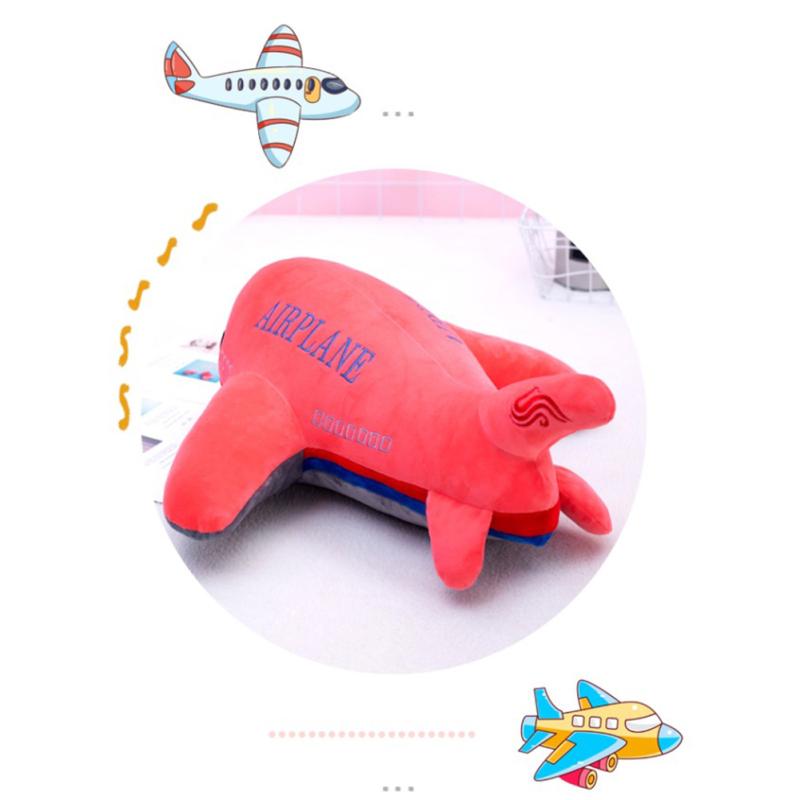 Имитация самолета плюшевая кукла супер мягкий самолет мягкие игрушки дети спальная подушка декоративная подушка