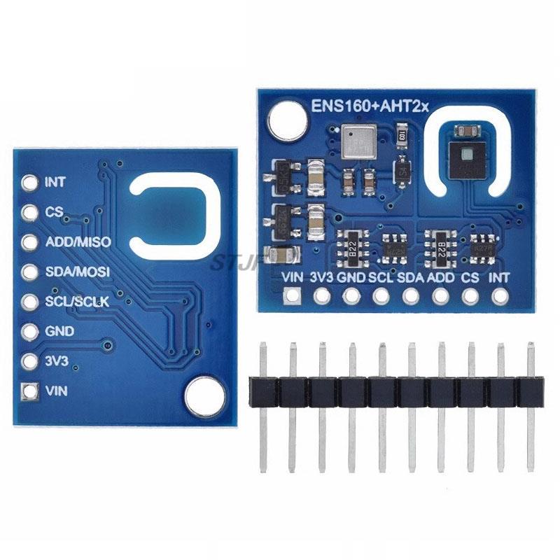 ENS160+AHT21 CARBON Dioxide CO2 eCO2 TVOC Air Quality And Temperature And Humidity Sensor Replace CCS811 For Arduino