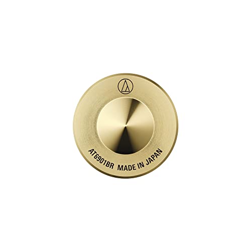 Audio-Technica AT6901BR Шиповые изоляторы, Набор из 6 шт., Латунь, Позолоченные, Основание шипа продается отдельно