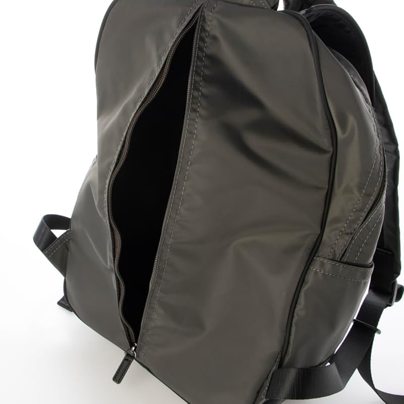 [Isaac Vouet] Y’SACCS Vous Et Nylon X Polyurethane Backpack YV02003 Dark Gray (15)