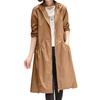 Women's Spring and Autumn Plus Size Thin Section Loose Casual Zip Section Hooded Windbreaker Jacket