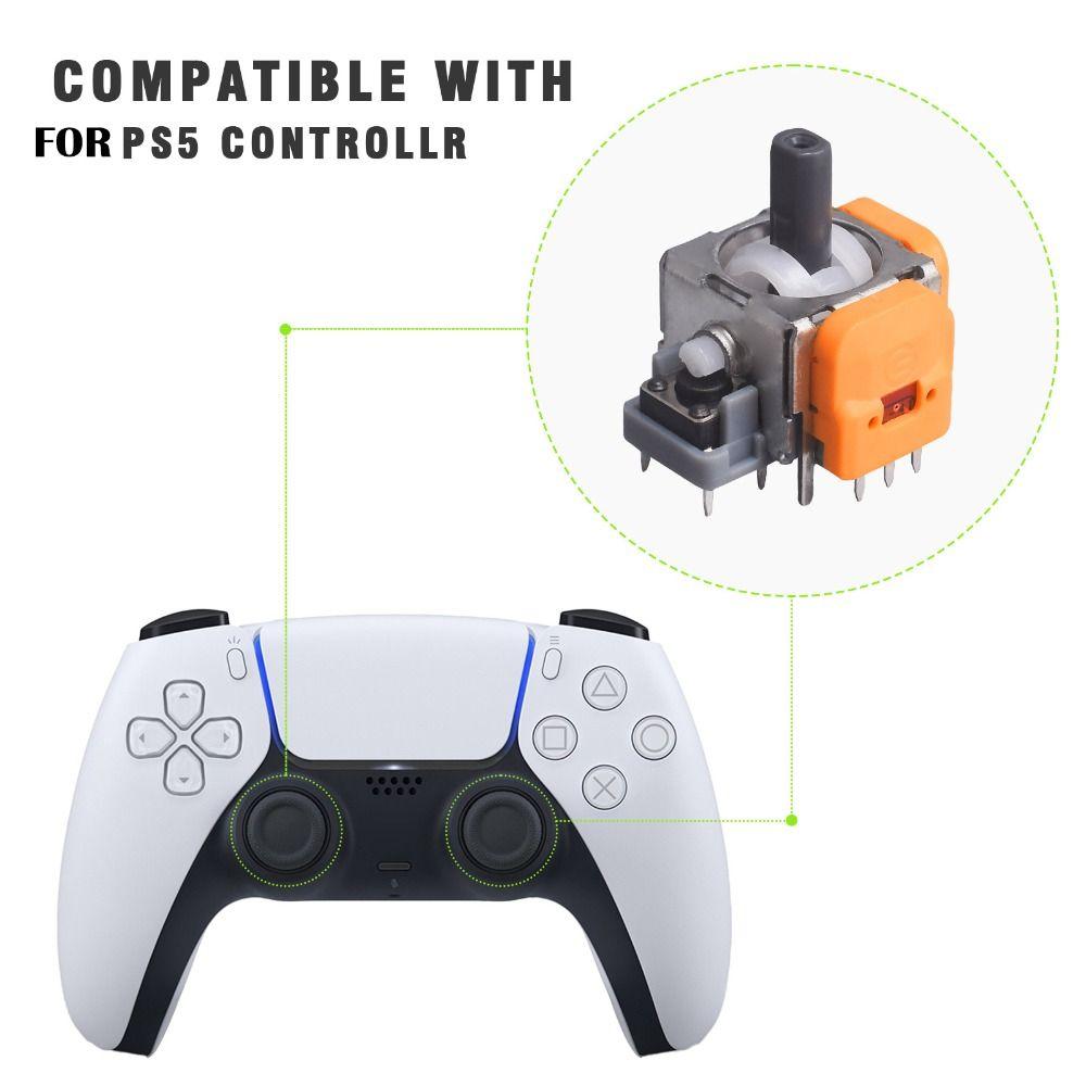 10 шт. Игровой контроллер ThumbStick 3D Аналоговый датчик Качалка Замена для PS5 для PlayStation 5