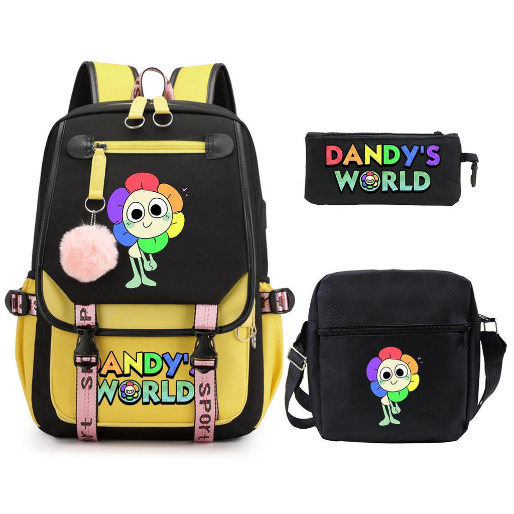 Детский рюкзак Dandy's world school trend большой вместимости для учеников начальной и средней школы, сумка для досуга