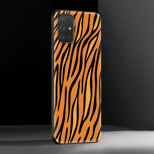 Чехол с тигровым леопардовым принтом и пантерой для Samsung A72 A91 A52 A51 A71 A42 5g A12 A02s A01 A32 A01 A11 A21 A21s A31 A41