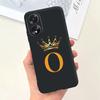 Чехол для OPPO A38 4G Милая Корона Буквы Ударопрочный Силиконовый Мягкий Задний Чехол для Телефона Для OPPO A18 Funda OPPOA38 A 38 CPH2579 Бампер