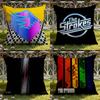 The S-Strokes Band Cushion Cover Home & Car Dual-Scene Pillow Cover: Reversible for Premium Comfort