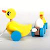 Three Section Teeter Totter Duck Squad: Twistable, Interlocking Walking and Rocking Ducks for Toddlers Interactive Learning Toy