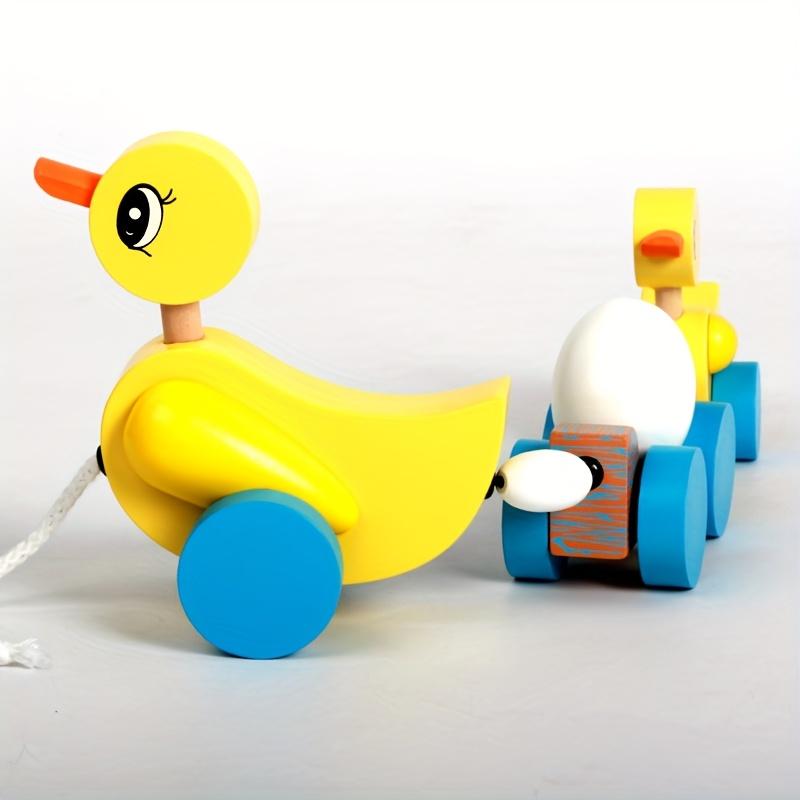 Three Section Teeter Totter Duck Squad: Twistable, Interlocking Walking and Rocking Ducks for Toddlers Interactive Learning Toy