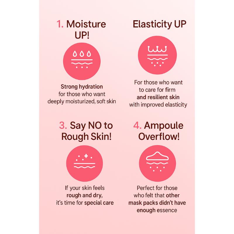 KAHI Маска для лица Wrinkle Bounce Full Moist Perfecting (35 г х 6 листов)