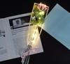 Led Glowing Artificial Silk Flowers Light up Rose Bouquet Valentines Mother's Day Gift for Home Wedding Centerpieces Party Decor