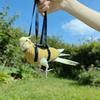 Parrot Travel Bag Adjustable Foldable Anti-Escape Portable Carrier for Lovebirds Budgerigars Leak-Proof Wear-Resistant