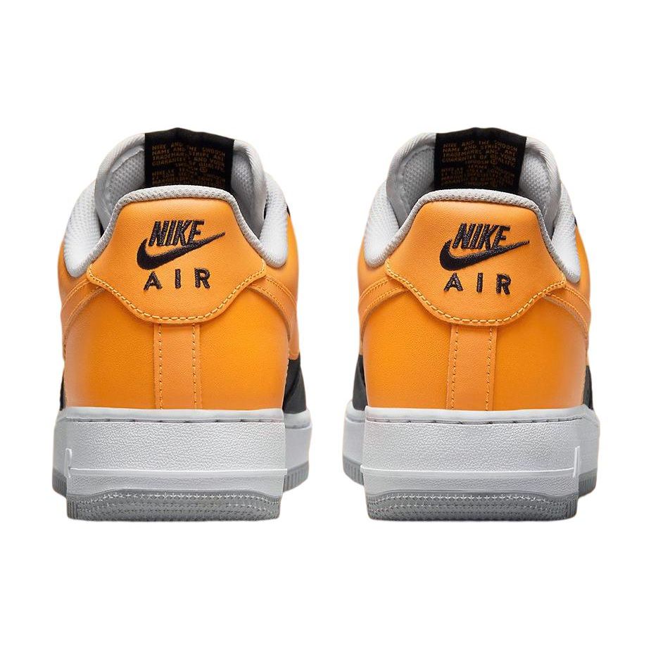 Nike Air Force 1 07 Черные кроссовки унисекс из кумквата Белые FB7162-081