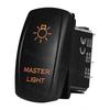 12V/24V Waterproof Backlit Marine Rocker Switch For Yacht Fishing Boat Sailboat Cruiser Navigation Anchor Lighting Fuel System Battery Switches5