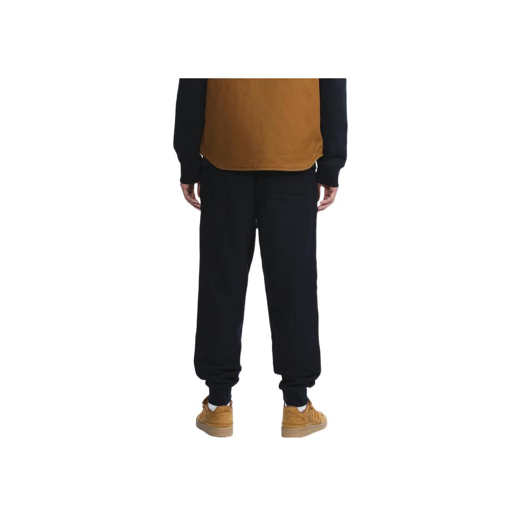 Carhartt WIP SS22 Однотонные вышитые спортивные штаны на шнурке Мужские брюки Темно-синий CHXPTI027042DNYX