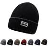 Men'S Cold Hat Fashionable And Versatile Simple Warm Thickened Knitted Hat Men'S And Women'S Outdoor Plush Wool Hat