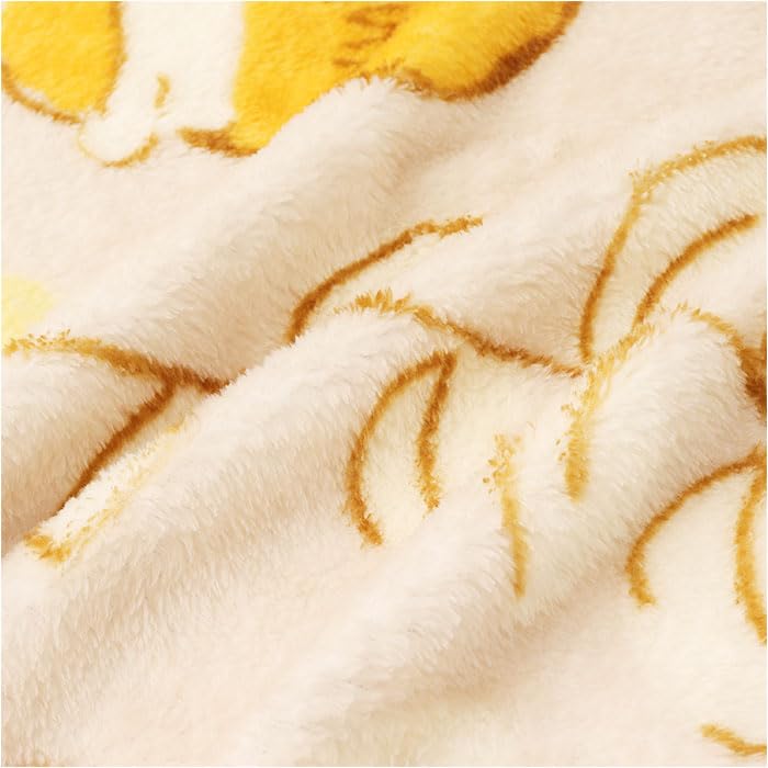 Marushin Tom and Jerry Half Blanket, Home Relax Cover, Character Design, Cute, Fluffy, Stylish Blanket, 4116017600
