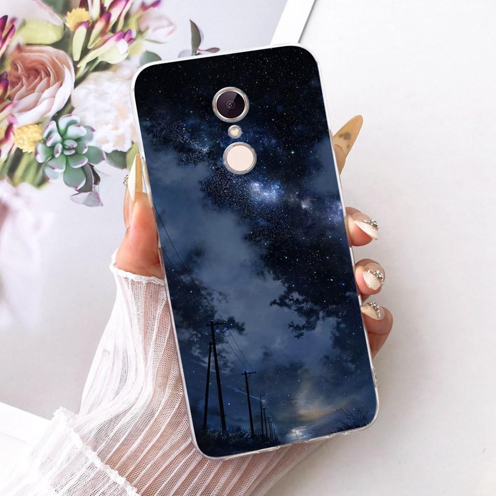 For Redmi 5 Case Cover Transparent Cute Cat Fashion Butterfly Funny Painted Casing MDG1 MDI1