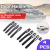 Для Mitsubishi Lancer Cedia Evo 7 8 9 Gala Lioncel II 2002~2007 Накладка на ручку двери Отделка из углеродного волокна Наклейка-защелка Колпачок Аксессуар