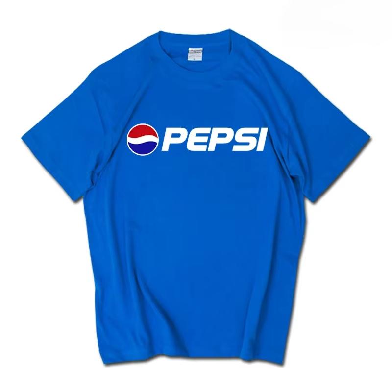 Classic Cocacola Logo Print Tshirt Unisex Unisex Casual Loose Cotton Short Sleeve Tee Retro Streetwear Unisex Tops
