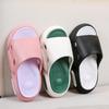 Unisex Non-Slip Summer Slippers - Thick-Soled Comfort Flip-Flops for Beach & Outdoor, Soft Indoor Wear.